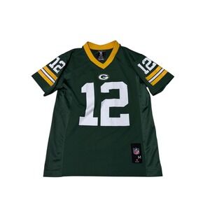 Youth‎ Green Bay Packers Aaron Rodgers 12 NFL Football Jersey Size Medium 10 12